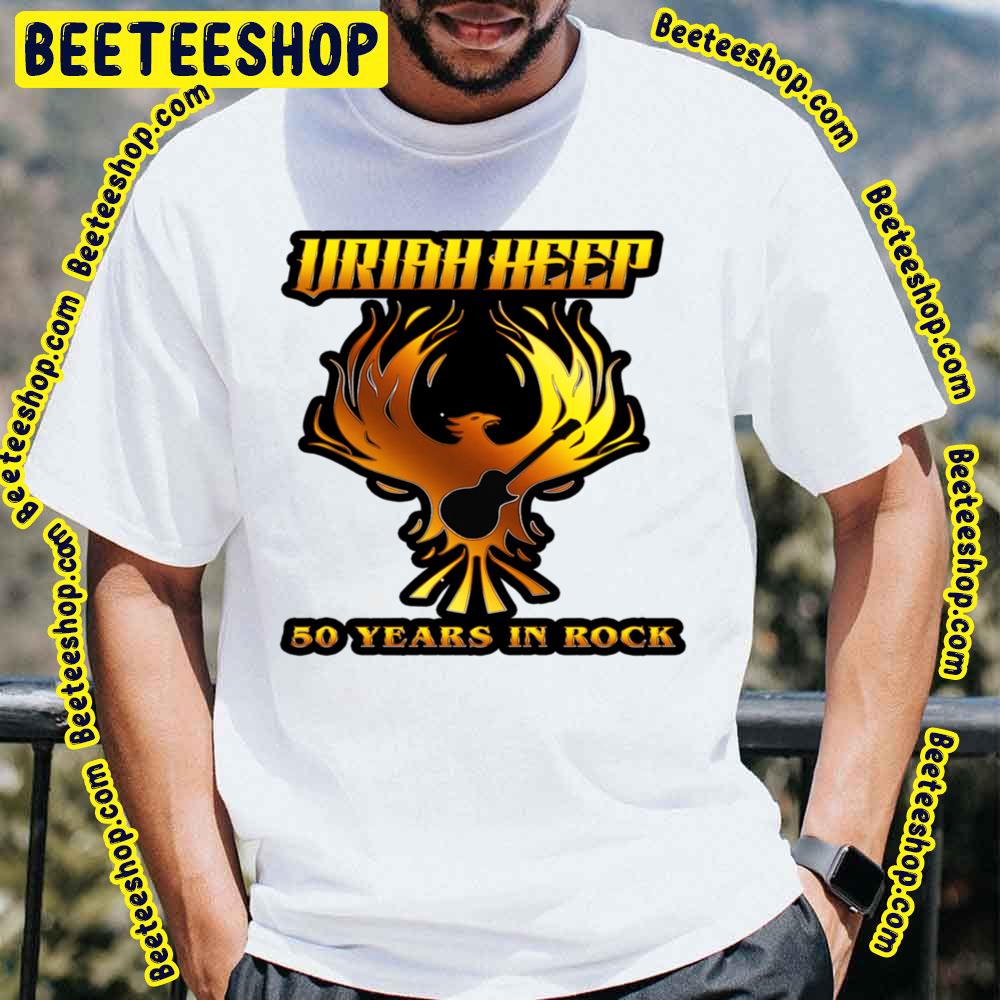 50 Years In Rock Uriah Heep Trending Unisex T-Shirt