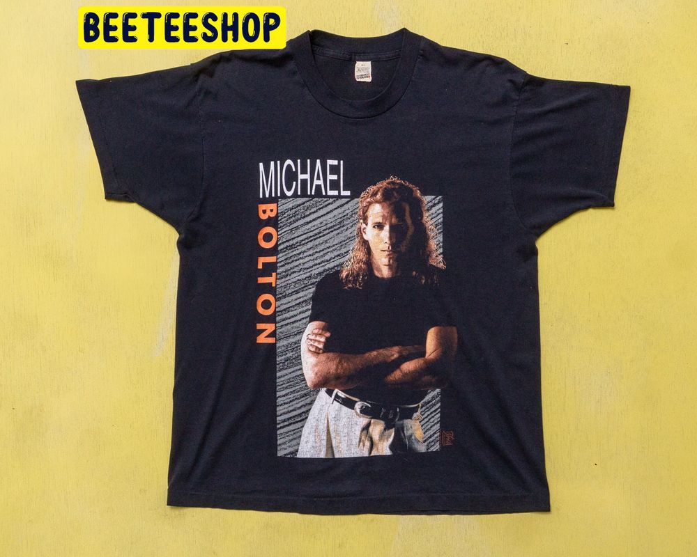 90s Vintage Michael Bolton Concert 90s Band 90s Double Side Trending Unisex Shirt