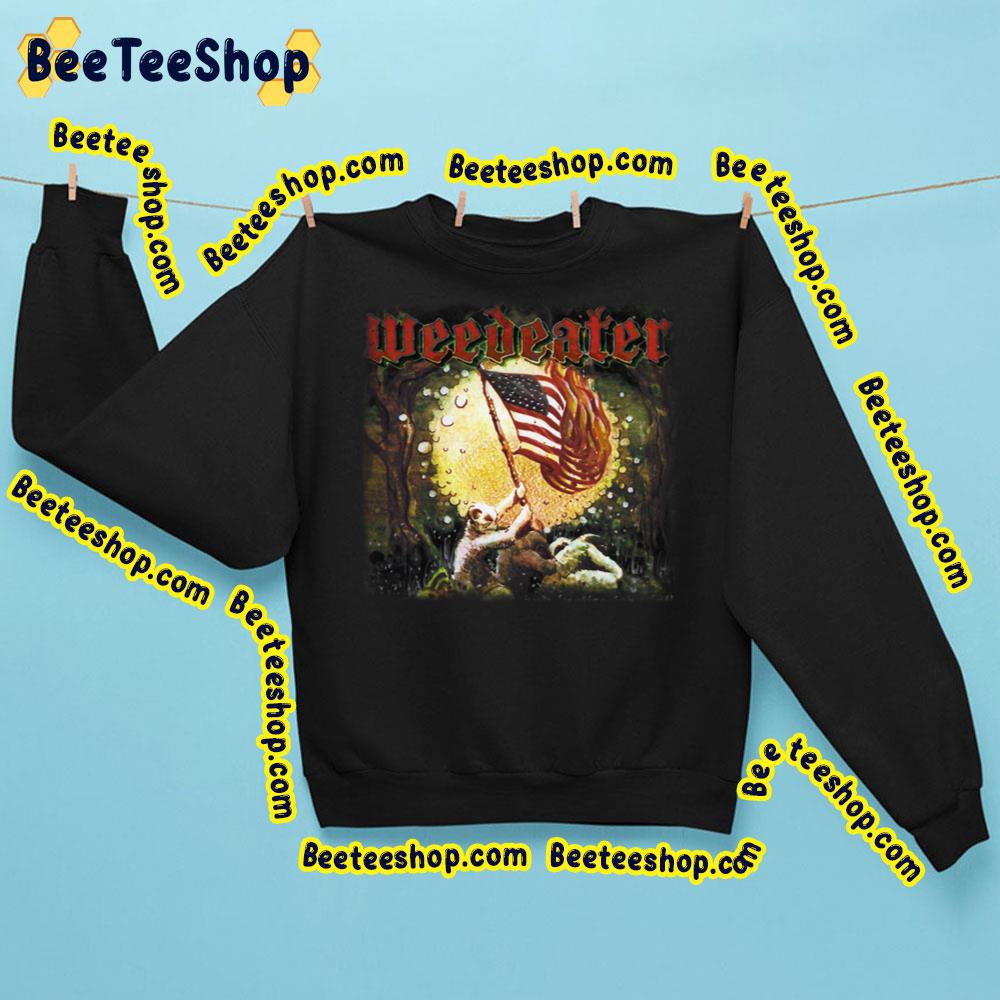 American Flag Weedeater Trending Unisex Sweatshirt