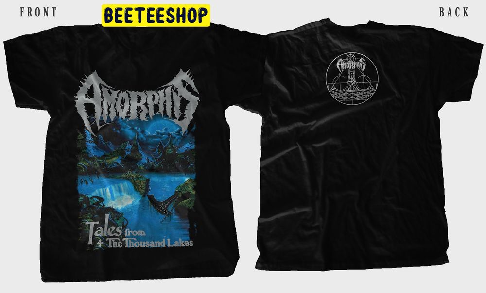 Amorphis Tales From The Thousand Lakes Double Side Trending Unisex Shirt