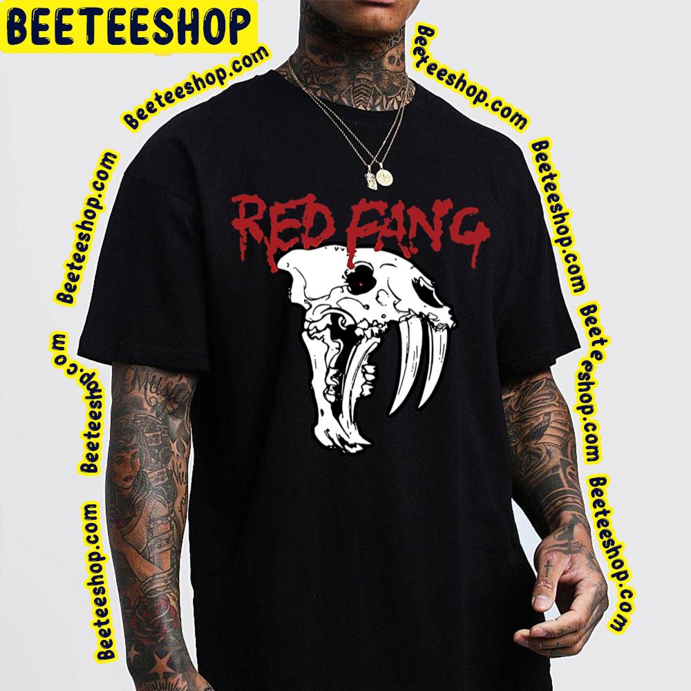 Animal Skull Red Fang Trending Unisex T-Shirt