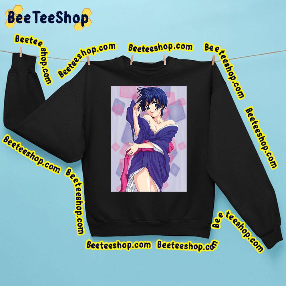 Aoi Sakuraba Ai Yori Aoshi Bluer Than Indigo Trending Unisex Sweatshirt