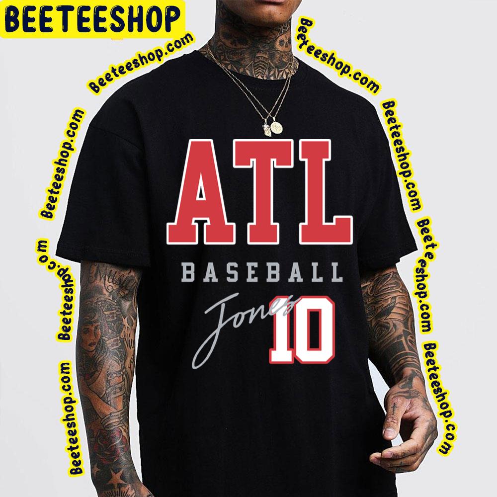 Atl Chipper Jones Atlanta Baseball Trending Unisex T-Shirt