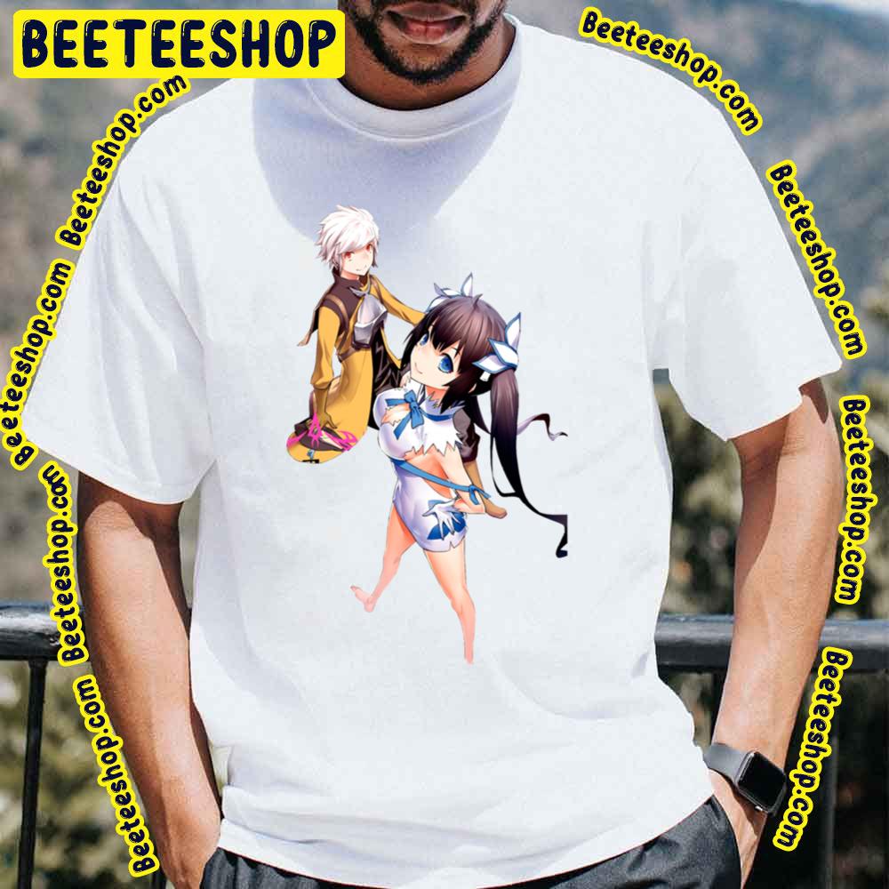 Bell Cranell & Hestia Dungeon Is It Wrong To Try To Pick Up Girls In A Dungeon Trending Unisex T-Shirt