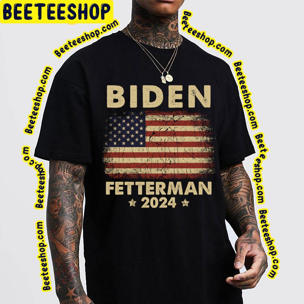 Biden Fetterman 2024 Election For President Unisex T-Shirt