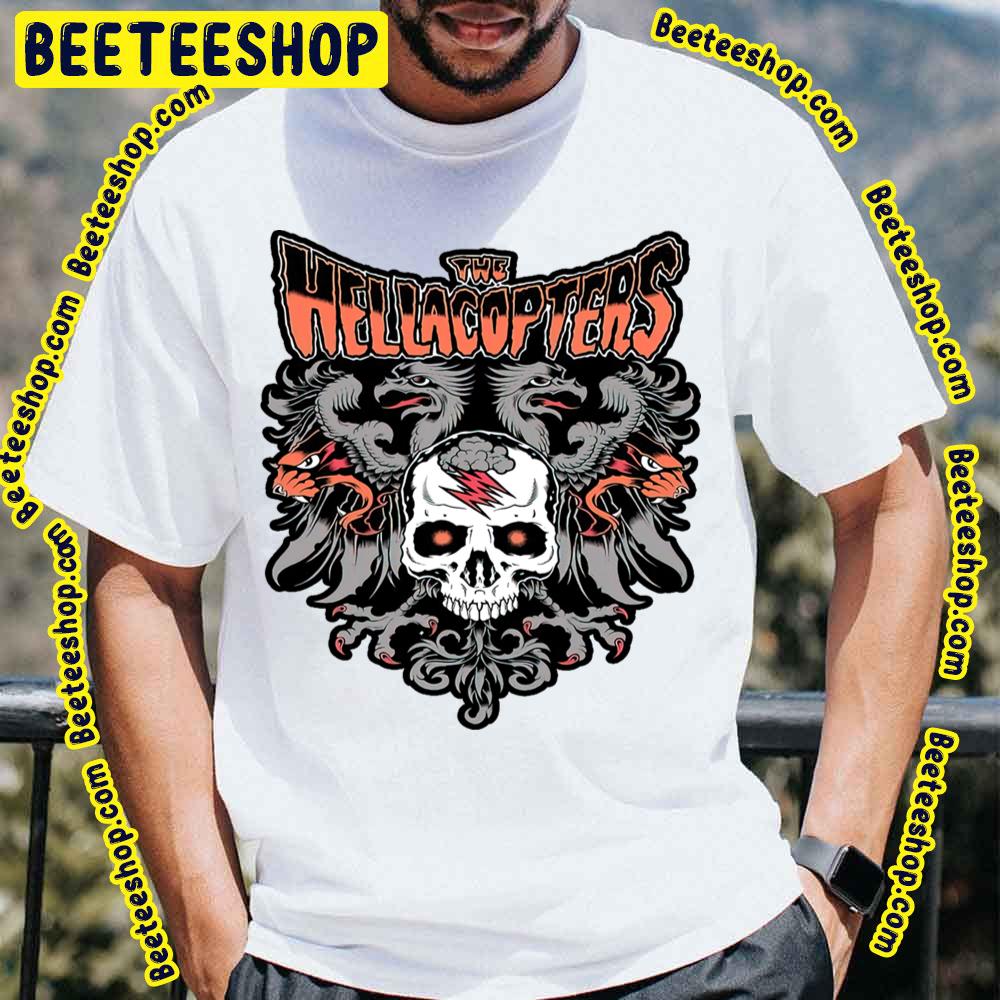 Bird Skull White Trash Soul The Hellacopters Trending Unisex T-Shirt