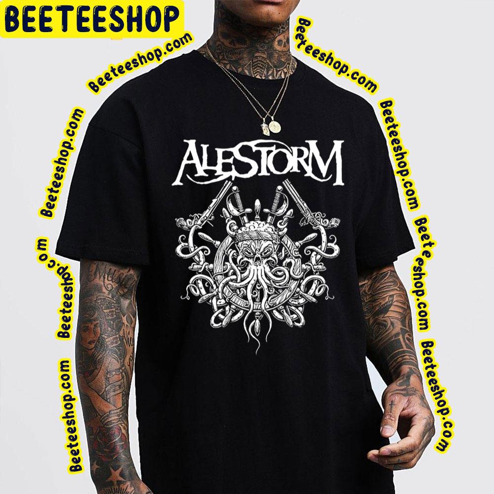 Black White Art Alestorm Trending Unisex T-Shirt