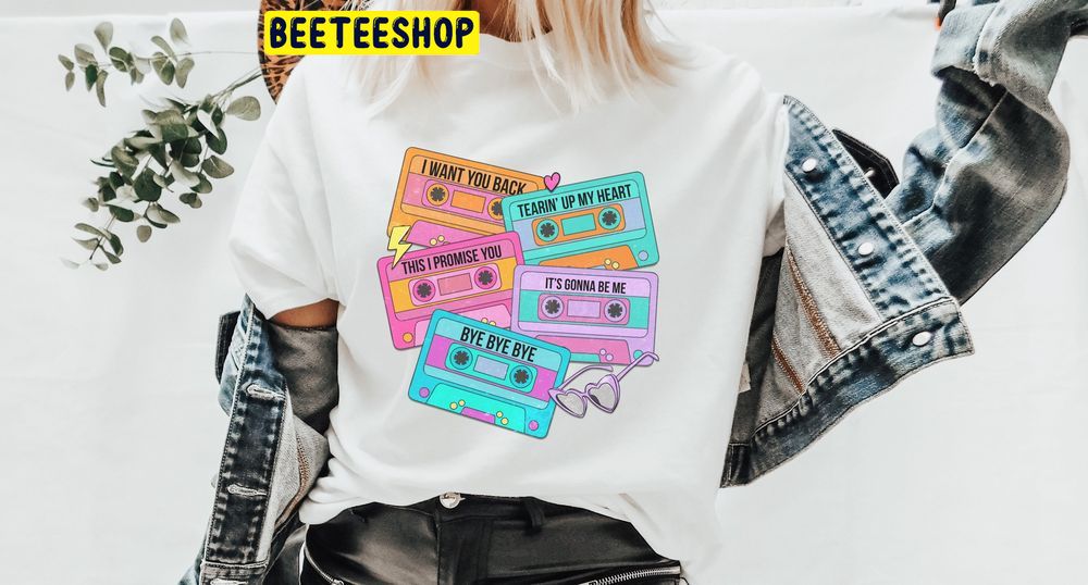 Boy Band Cassette Tape Trending Unisex T-Shirt