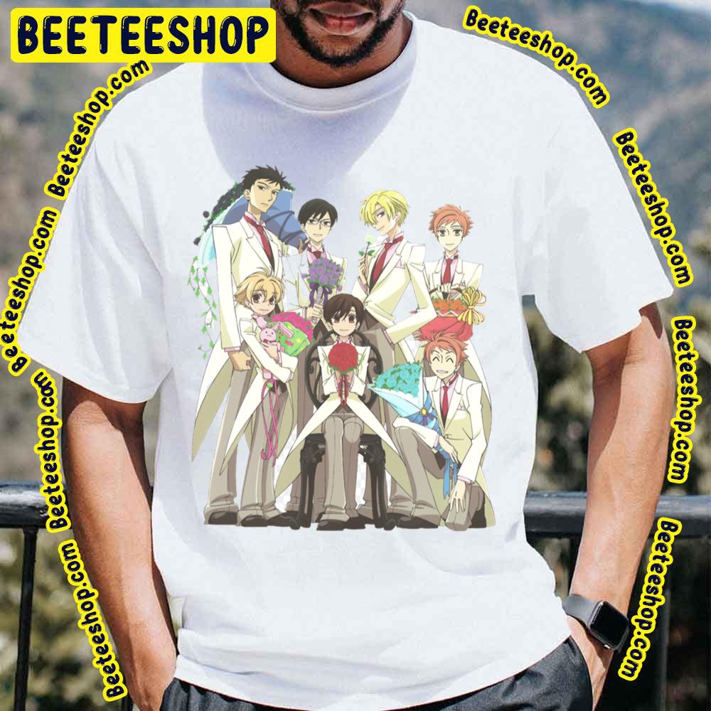 Boys And Flower Ouran High School Host Club Trending Unisex T-Shirt