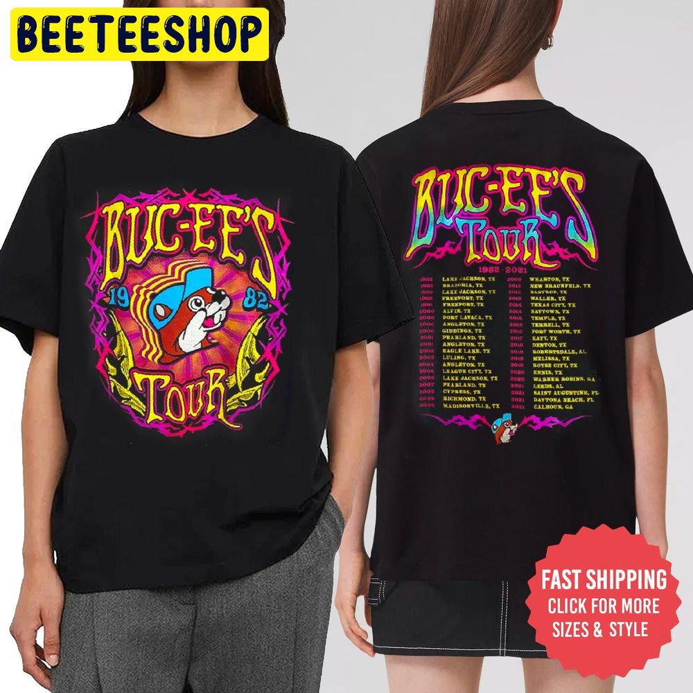 Buc-Ee’s 1982 Tour Double Side Trending Unisex Shirt