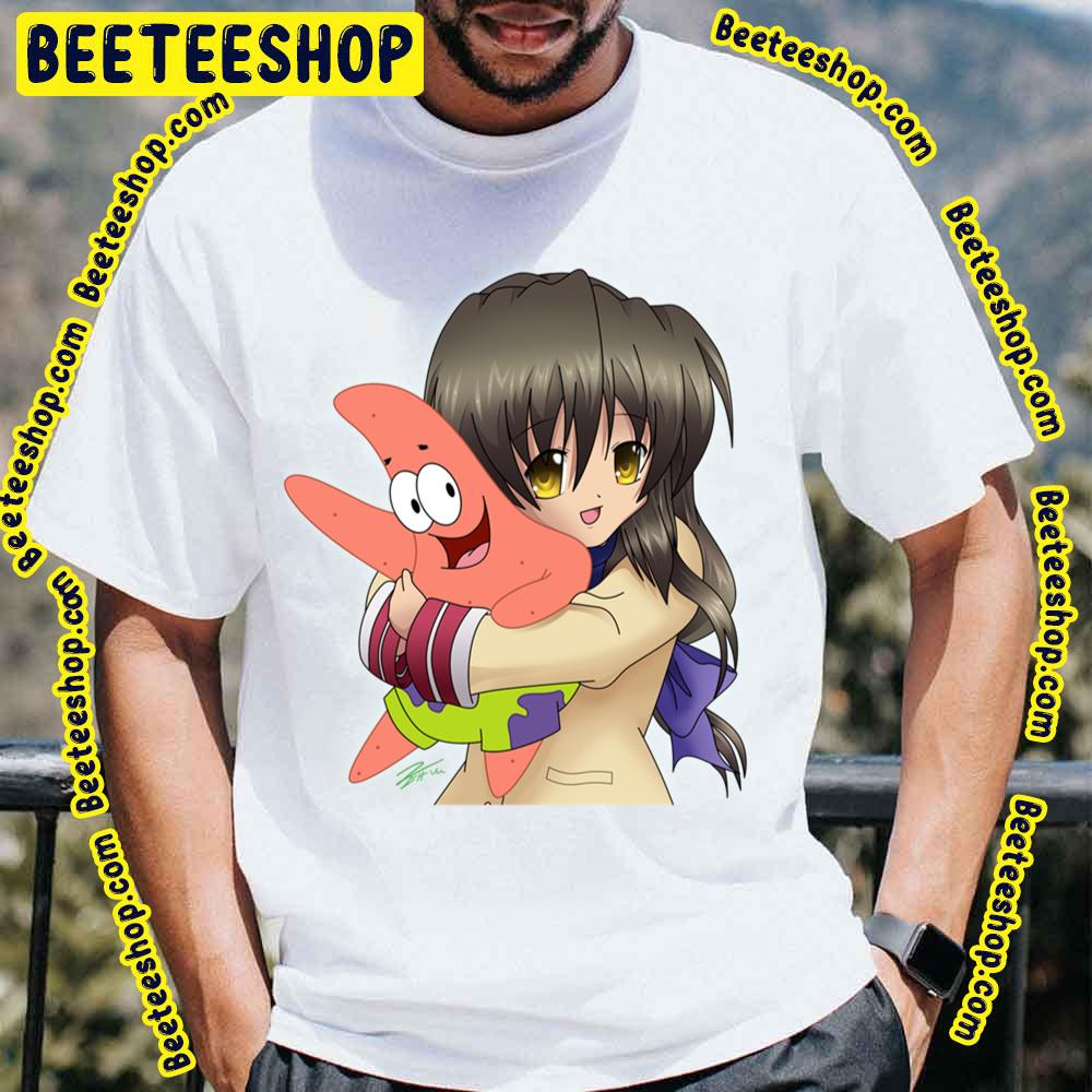 Can Fuko Has Starfish Patrick Star Clannad Trending Unisex T-Shirt