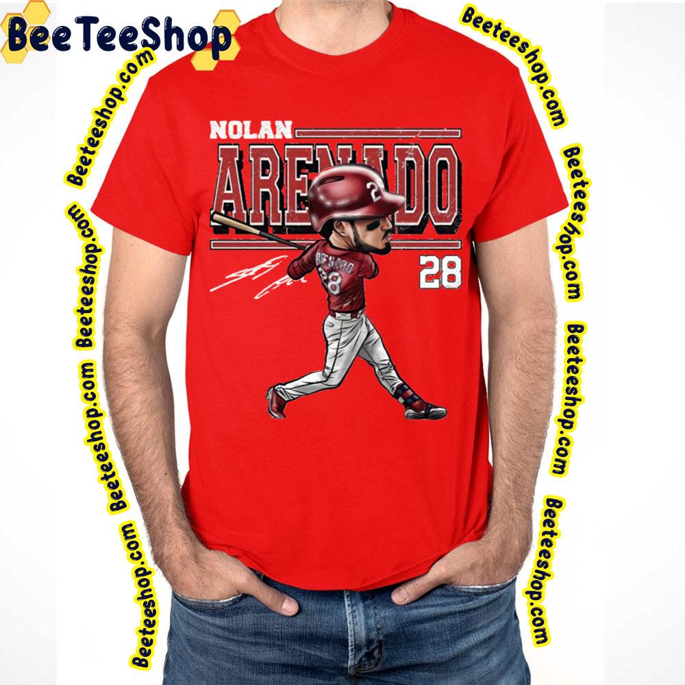 Cartoo 28 Nolan Arenado Baseball Trending Unisex T-Shirt