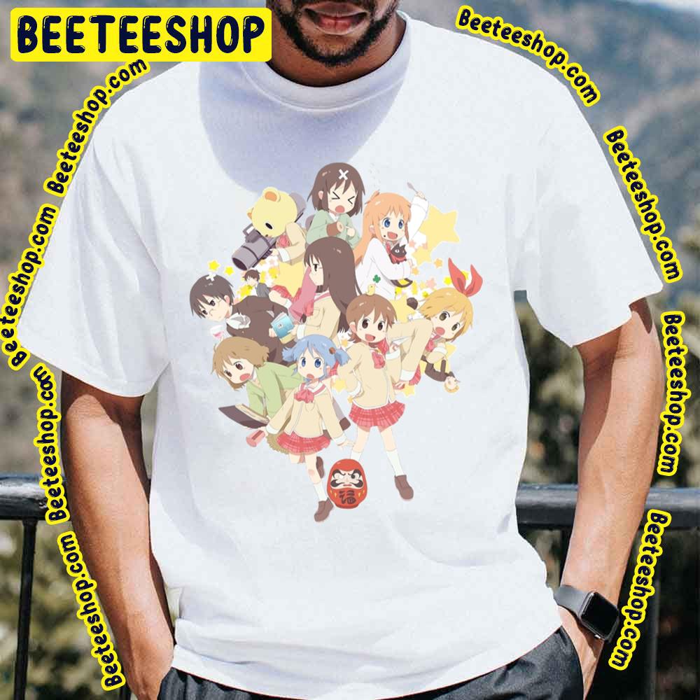 Characters Group Artwork Nichijou Trending Unisex T-Shirt