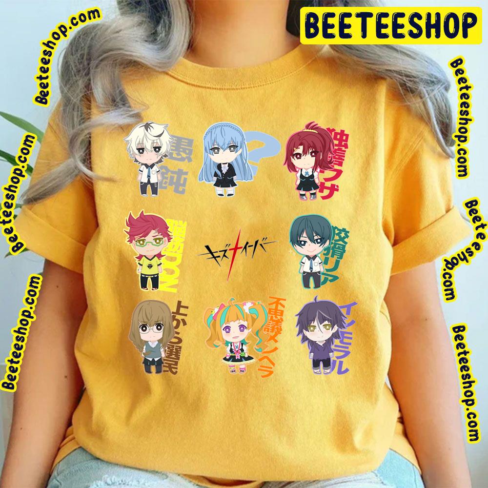 Chibi Characters Kiznaiver Trending Unisex T-Shirt - Beeteeshop