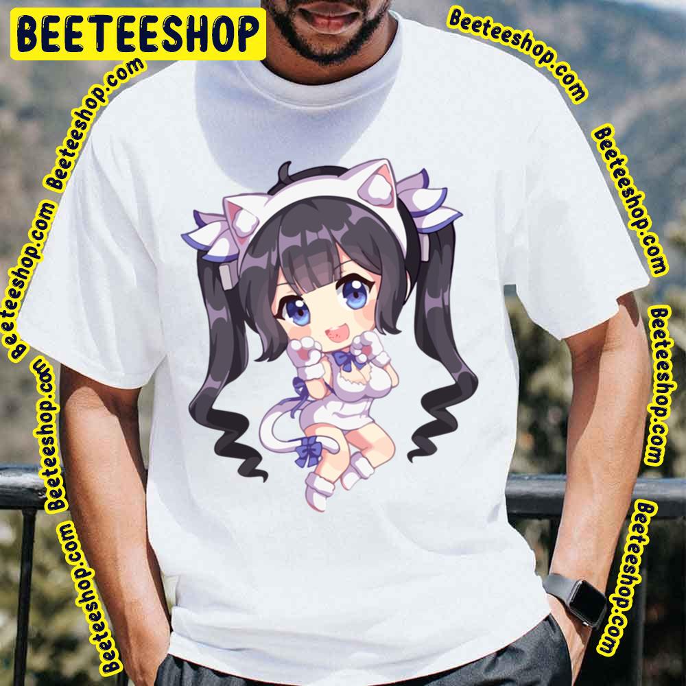 Chibi Hestia Is It Wrong To Try To Pick Up Girls In A Dungeon Trending Unisex T-Shirt