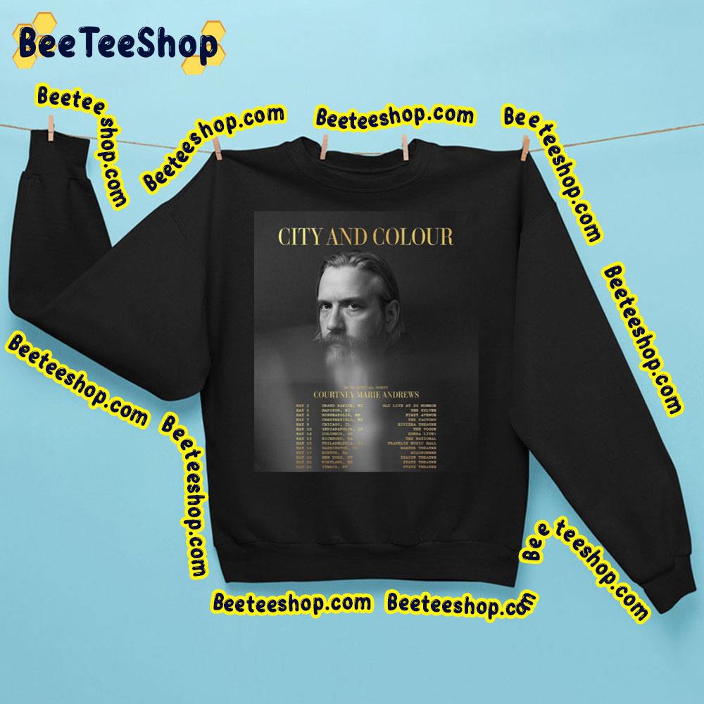 City And Colour With Courtney Marie Andrews Tour Trending Unisex Sweatshirt