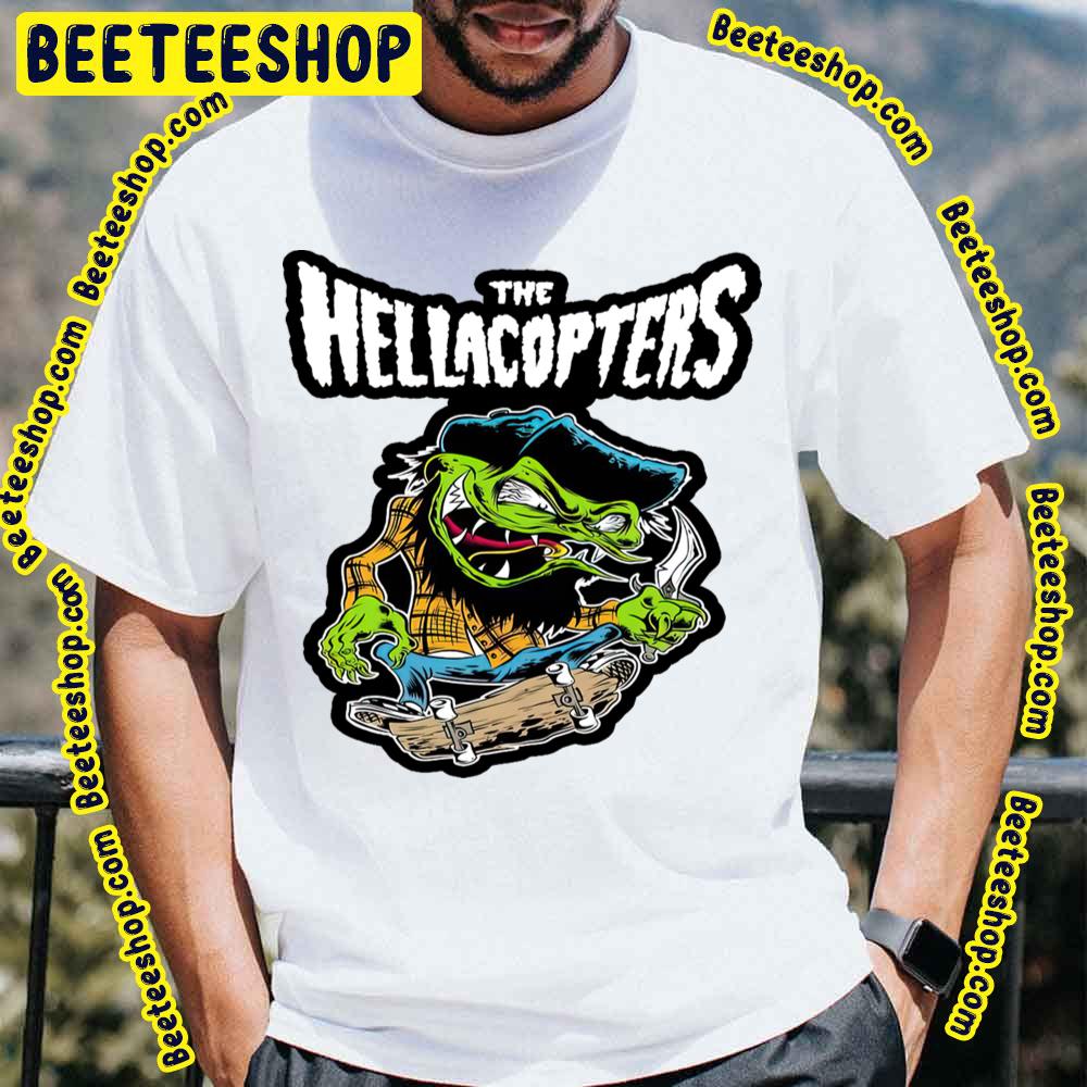 Crazy Skateboarding Bron Broke The Hellacopters Trending Unisex T-Shirt