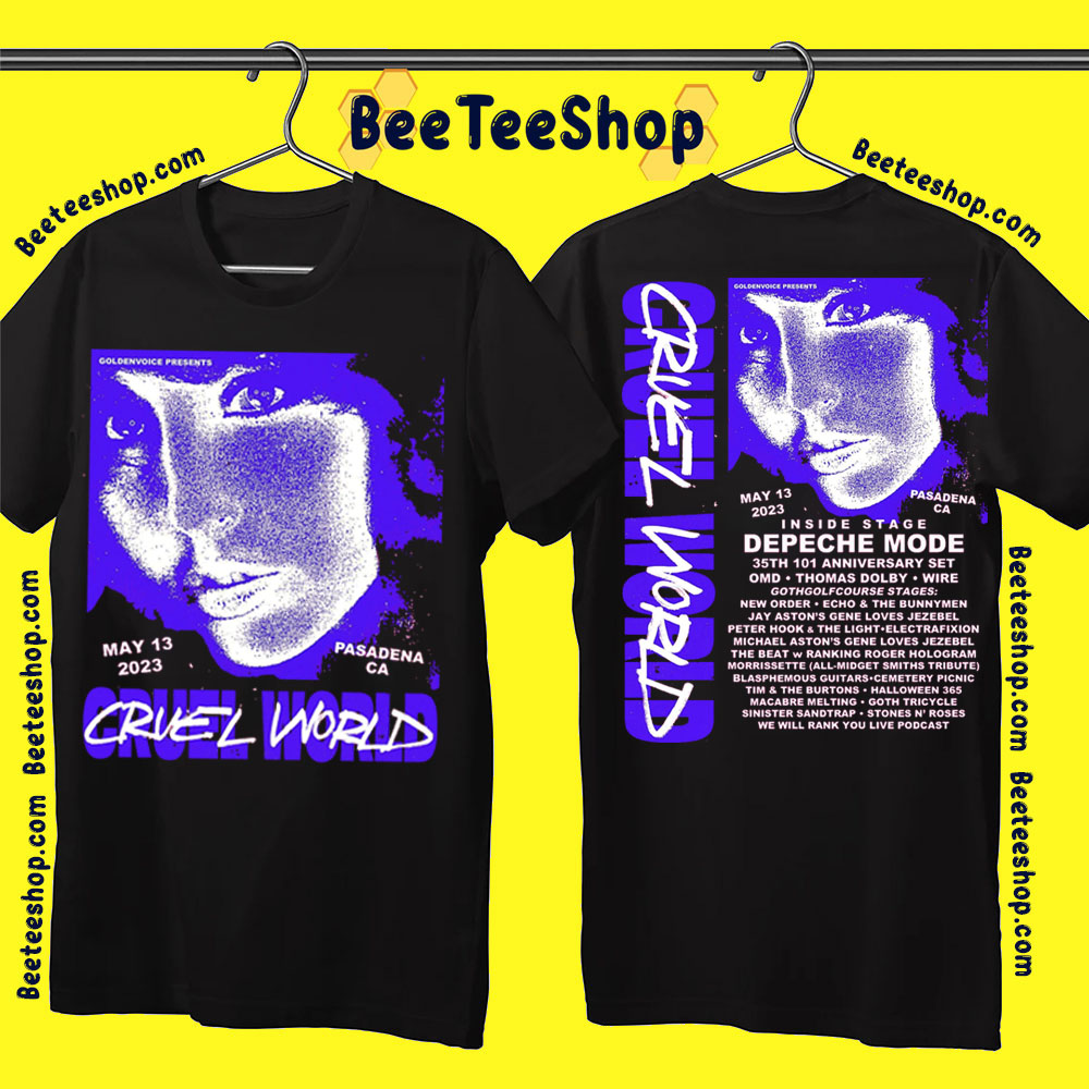 Cruel World Festival 2023 Double Side Double Side Trending Unisex Shirt