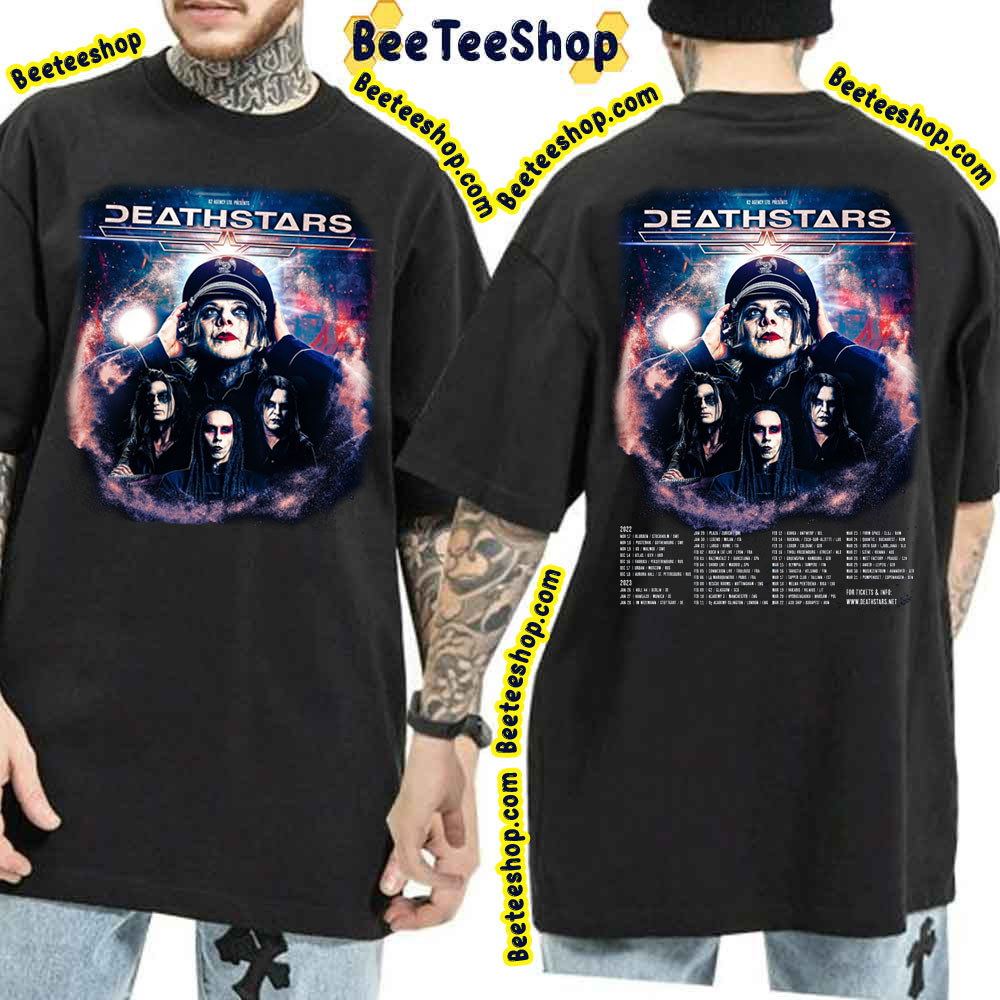 Deathstars 2022 2023 Tour Dates Double Side Trending Unisex Shirt