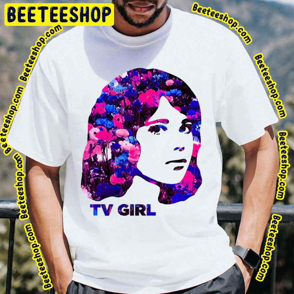 Floral Tv Girl Trending Unisex T-Shirt