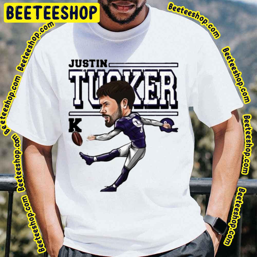 Funny Cartoon Justin Tucker Football Trending Unisex T-Shirt