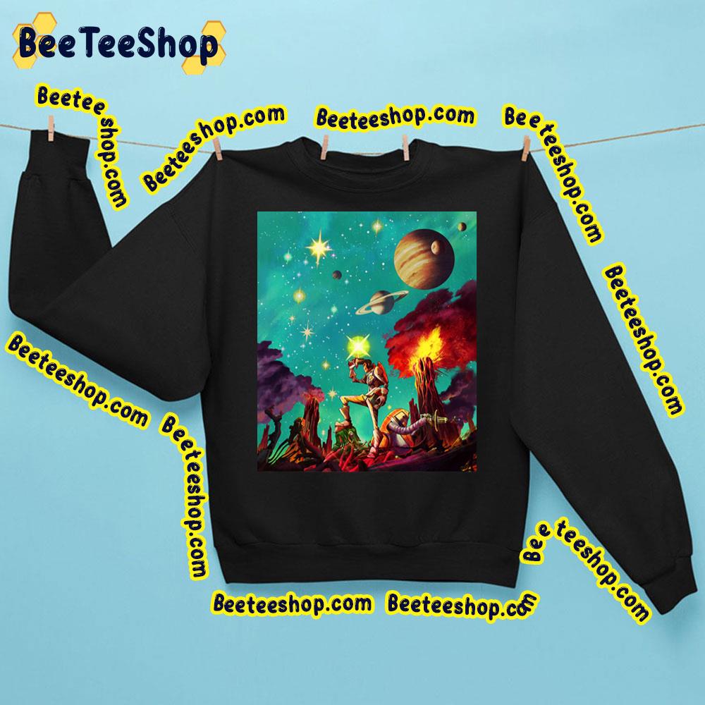 Galaxy Space Dandy Trending Unisex Sweatshirt