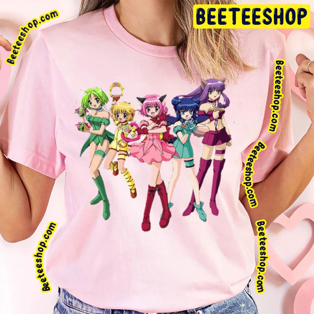 Girl Group Tokyo Mew Mew Trending Unisex T-Shirt