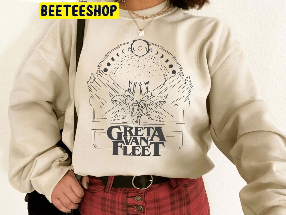 Greta Van Fleet Dream In Gold Tour Trending Unisex Sweatshirt