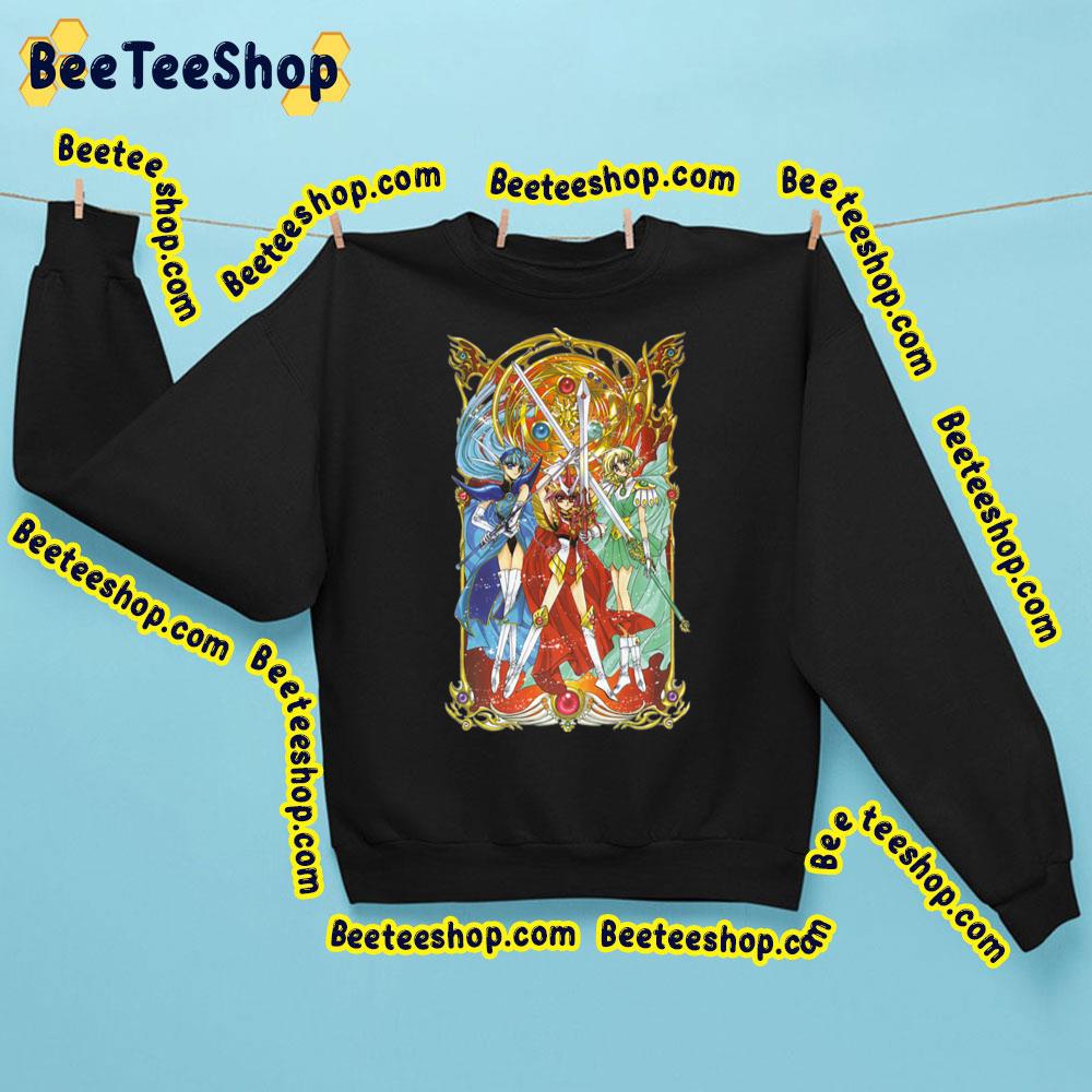 Group Magic Knight Rayearth Trending Unisex Sweatshirt