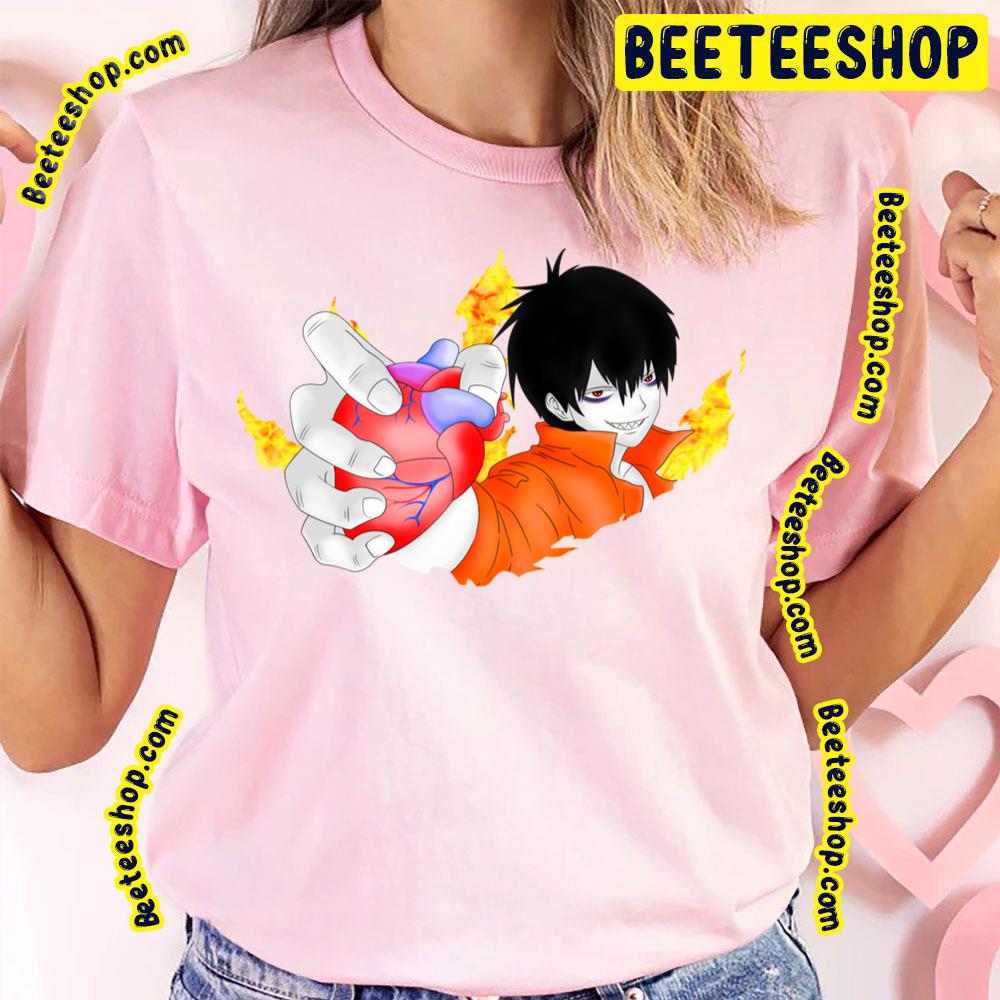 Heart Staz Charlie Blood Blood Lad Trending Unisex T-Shirt