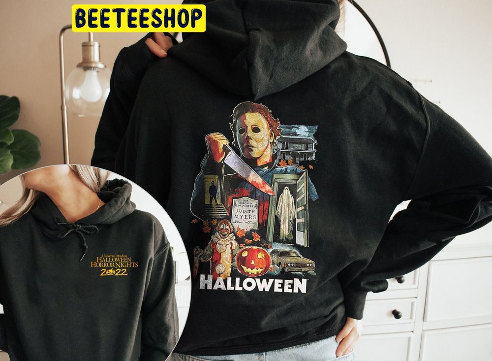 Horror Halloween Michael Myers House Double Side Trending Unisex Shirt