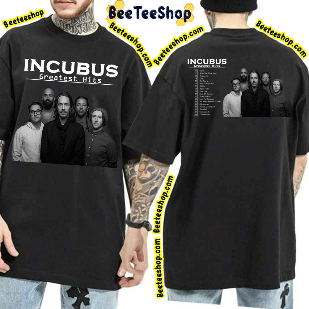 Incubus Greats Hits Double Side Double Side Trending Unisex Shirt