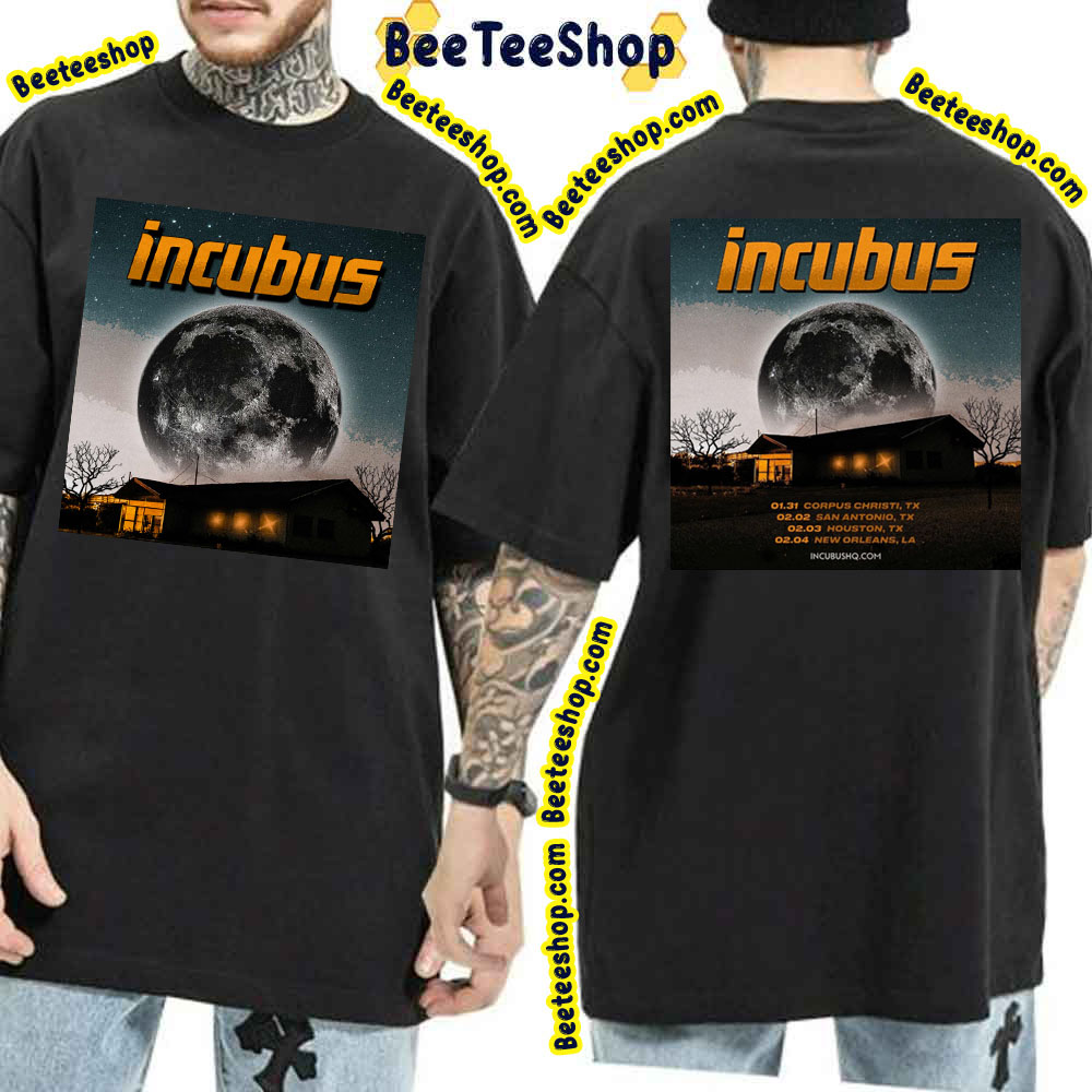 Incubus Tour 2023 Double Side Double Side Trending Unisex Shirt