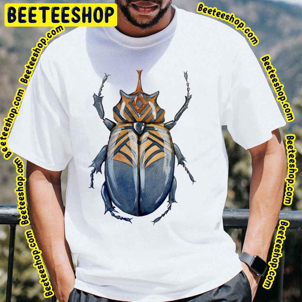 Indigo Metallic Beetle Trending Unisex T-Shirt