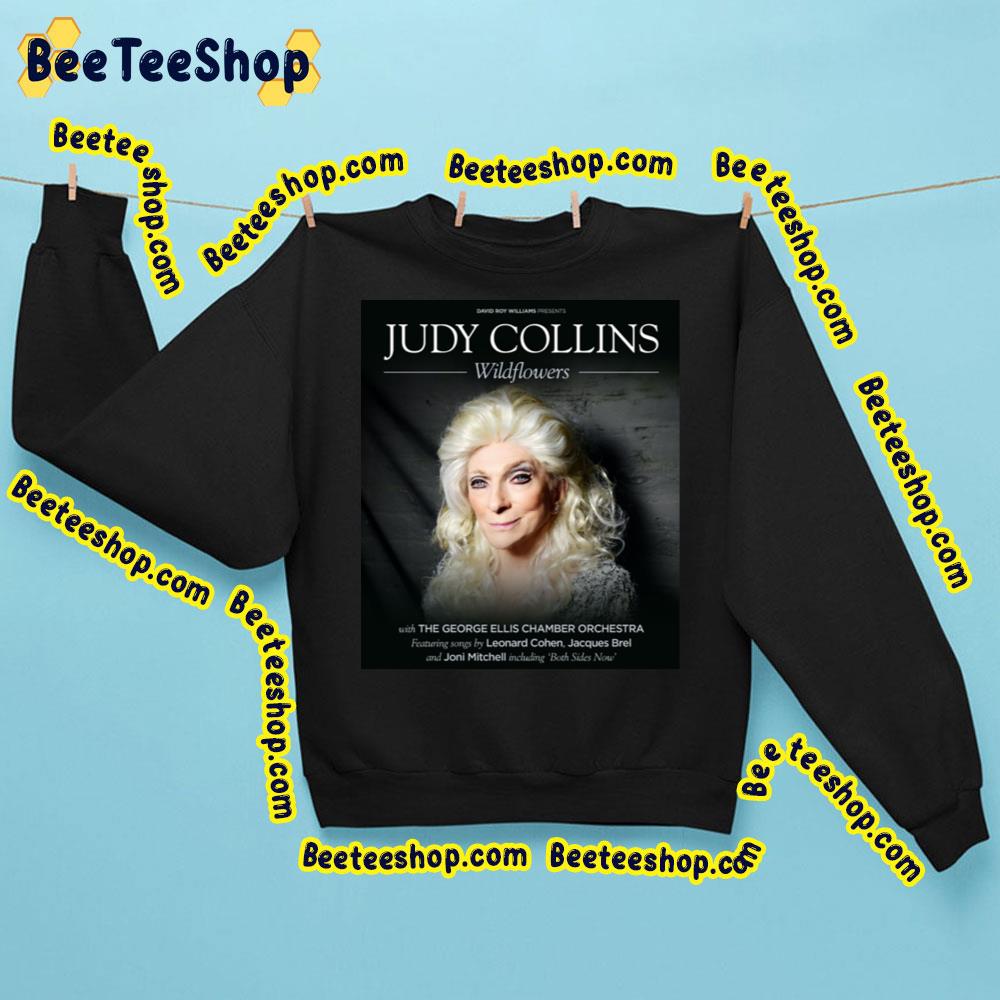 Judy Collins Wildflowera Trending Unisex Sweatshirt