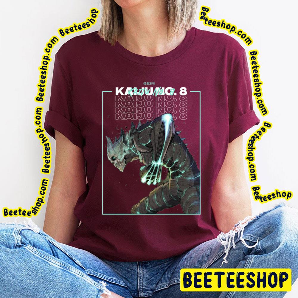 Kaiju No 8 (White Version) Monster #8 Trending Unisex T-Shirt