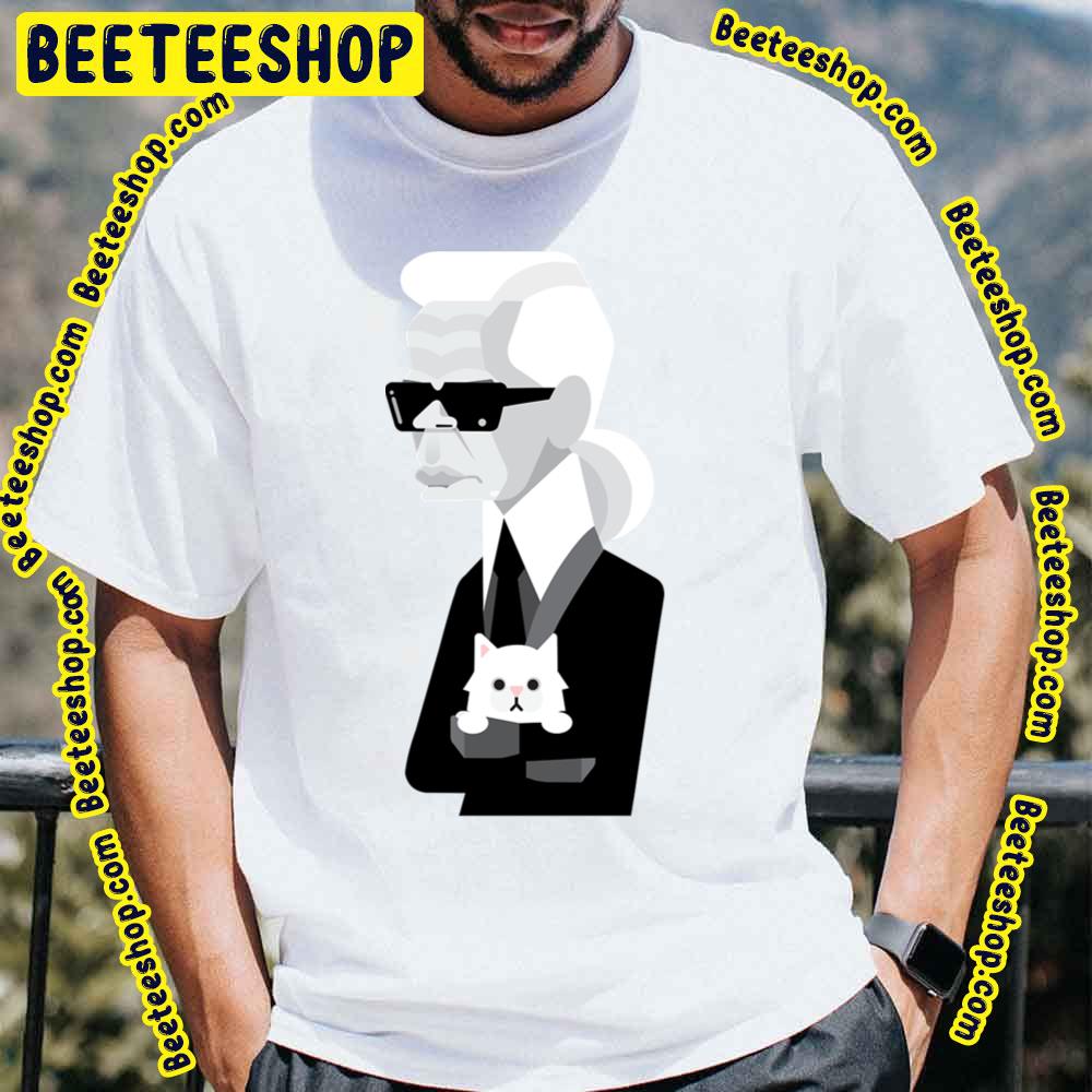 Karl Karlito With His Cat Trending Unisex T-Shirt