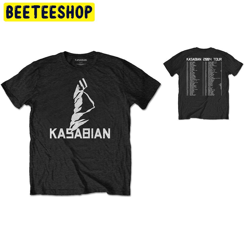 Kasabian Adult Ultra Face 2004 Tour Double Side Trending Unisex Shirt