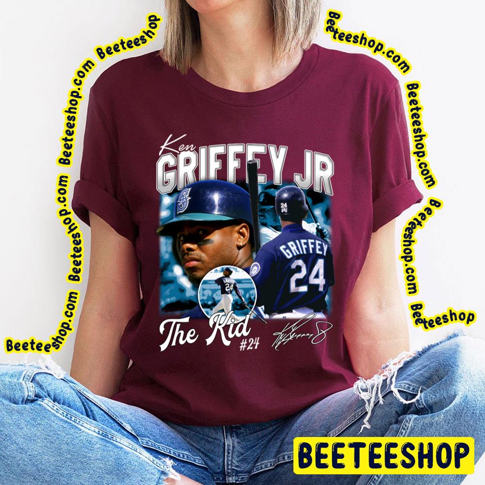 Vintage Ken Griffey Jr The Kid Baseball Trending Unisex T-Shirt