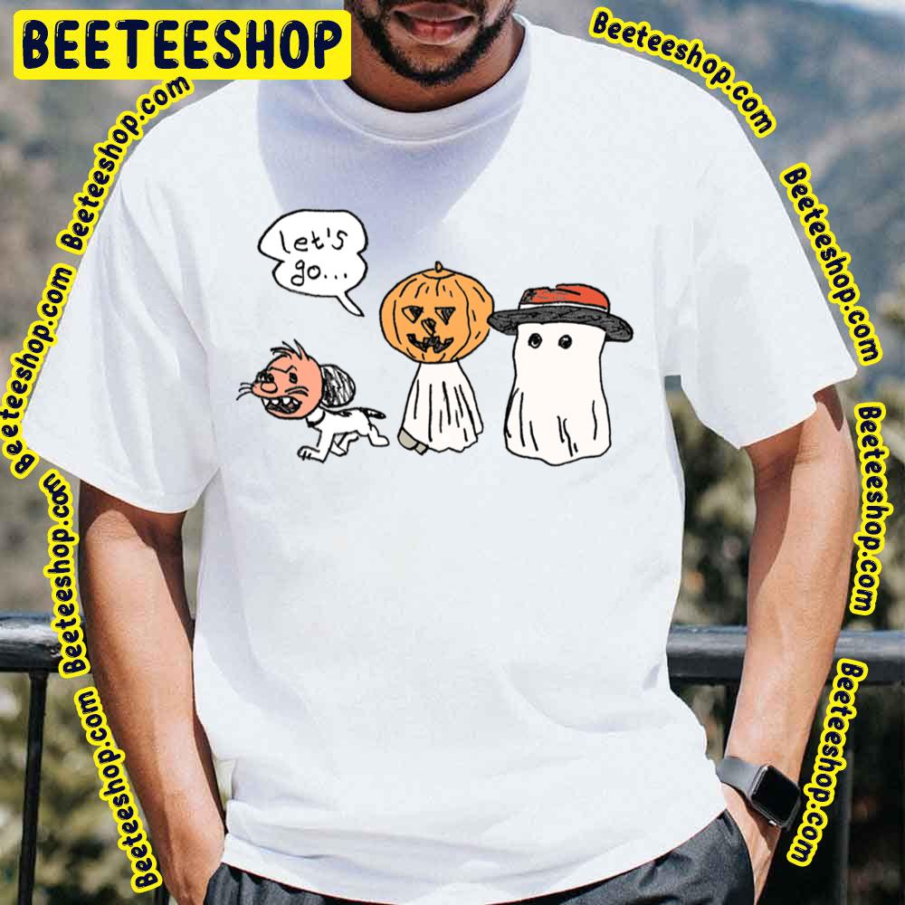 Let’s Go Halloween Peanuts On A Mission Trending Unisex T-Shirt