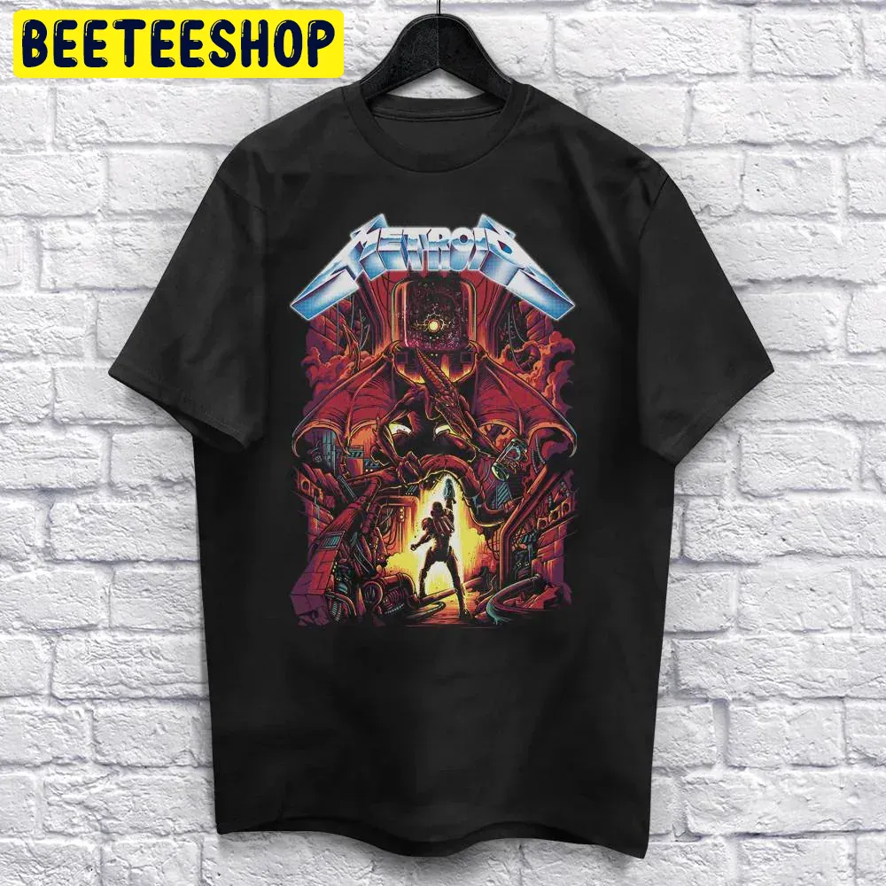 Master Of Space Gamer Heavy Metals Video Game Music Retro Double Side Trending Unisex Shirt