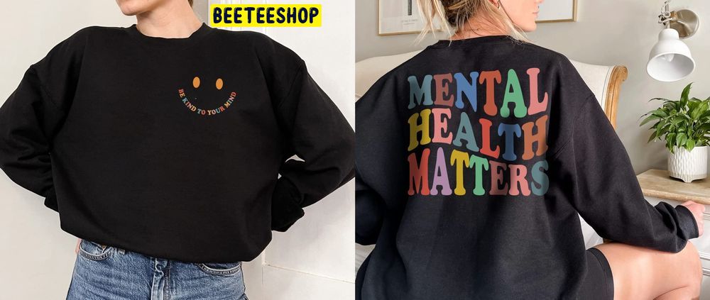 Mental Health Matters Double Side Trending Unisex Shirt