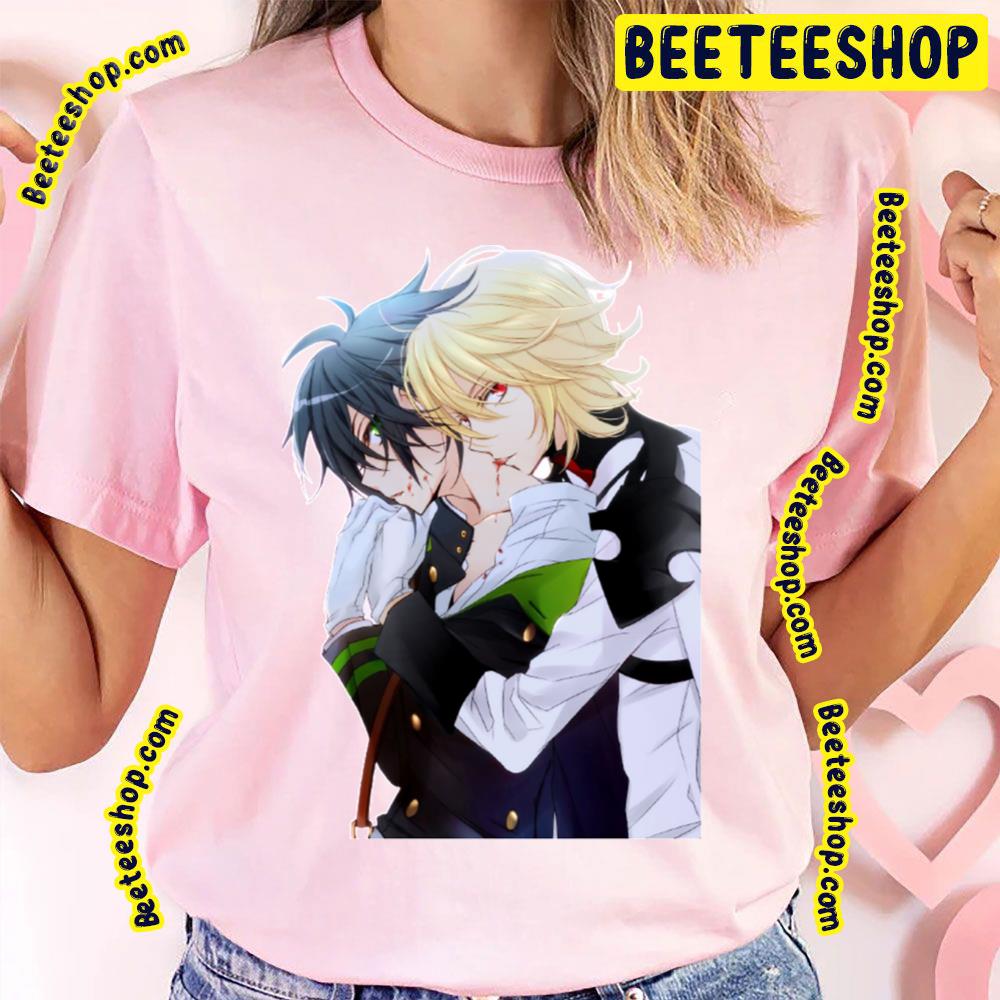 Mikaela Hug Yuichiro Owari No Seraph Trending Unisex T-Shirt