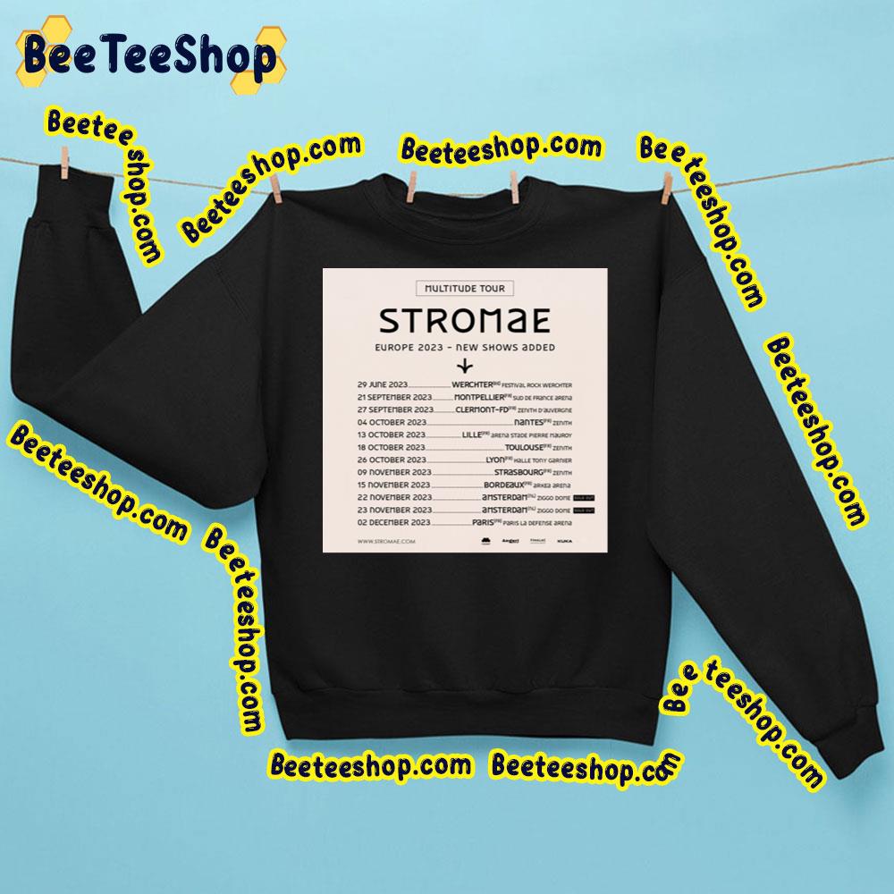 Multitude Tour Stromae Europe 2023 New Shows Added Trending Unisex Sweatshirt