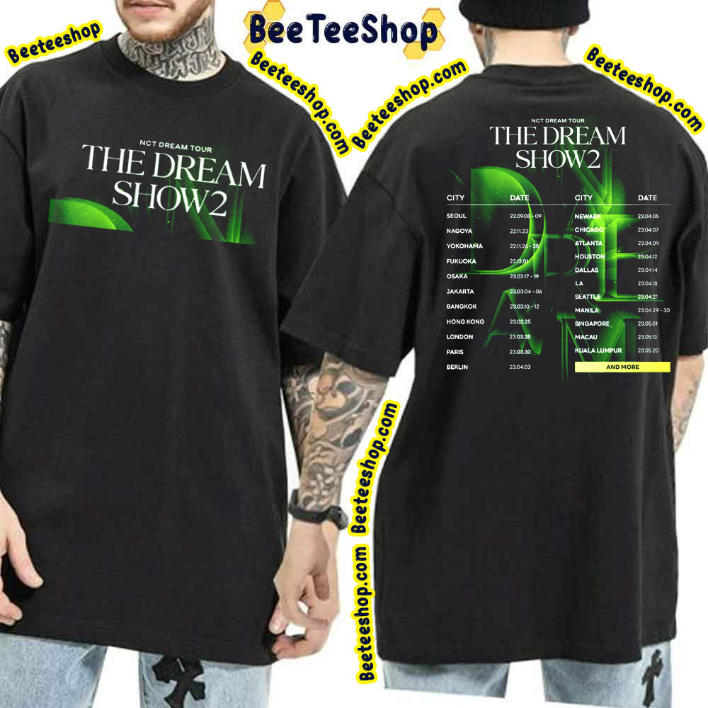 Nct Dream Tour The Dream Show2 In A Dream Double Side Double Side Trending Unisex Shirt