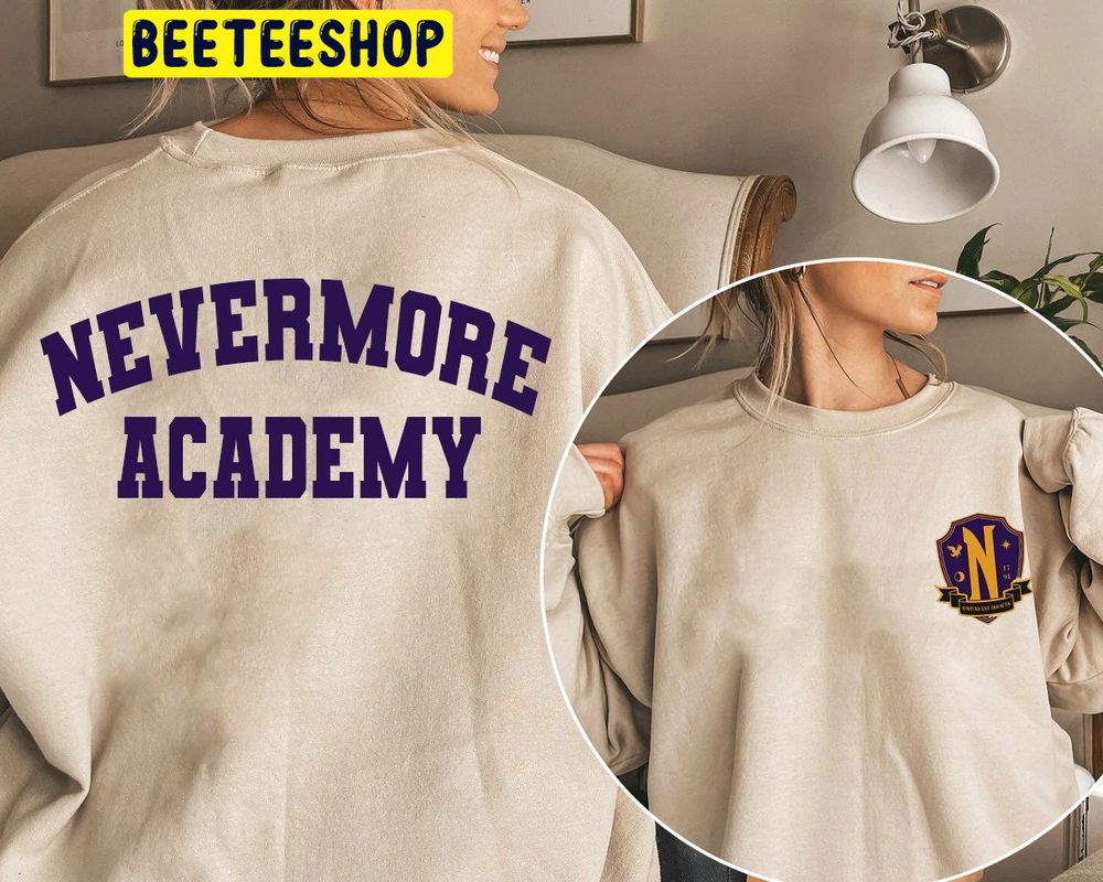 Nevermore Academy 2022 Tv Series Trending Wednesday The Best Day Of Week Double Side Trending Unisex Shirt