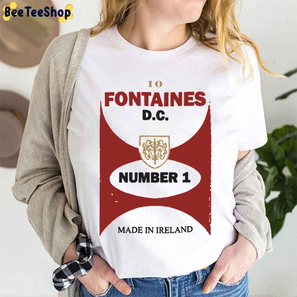 Number 1 Made In Realand Fontaines Dc Trending Unisex T-Shirt