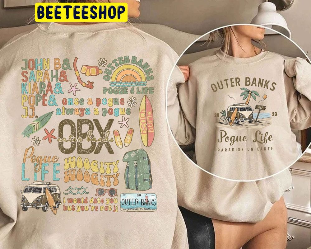 Outer Banks Pogue Life Double Side Trending Unisex Sweatshirt