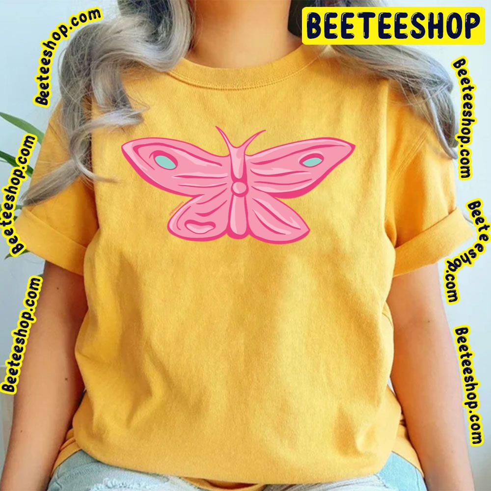 Pink Butterfly Trending Unisex T-Shirt