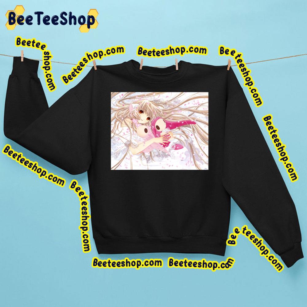 Pink Chobits Chii And Dolls Trending Unisex Sweatshirt